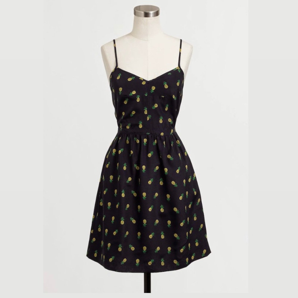 J. Crew Pineapple Dress